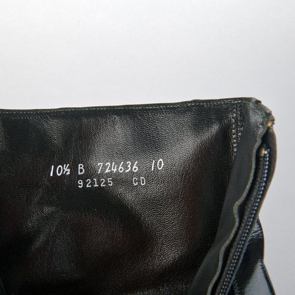 Florsheim Imperial NOS!! Men's Black Zip Beatle Boots 724636 Size 10.5 B - Picture 12 of 16